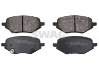 Brake pad set, disc brake 33112511 Swag