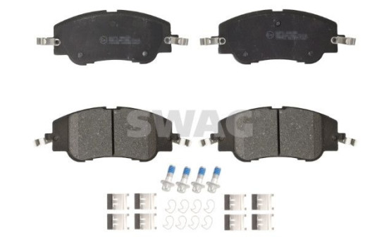 Brake pad set, disc brake 33113494 Swag