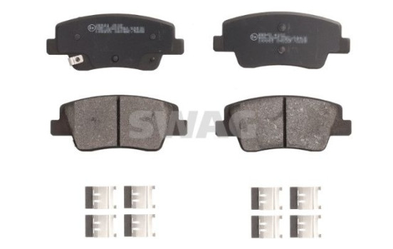 Brake pad set, disc brake 33113495 Swag