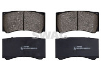 Brake pad set, disc brake 33113712 Swag