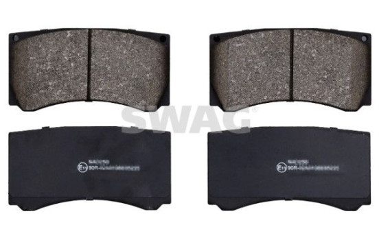 Brake pad set, disc brake 33113712 Swag