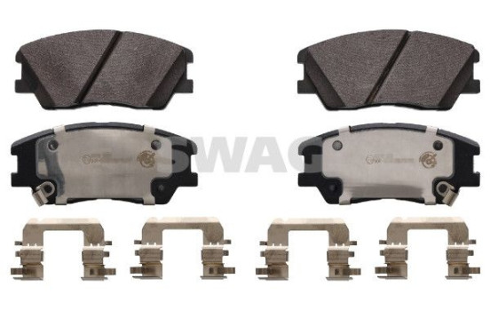 Brake pad set, disc brake 33114407 Swag