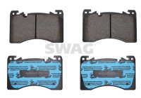 Brake pad set, disc brake 33114548 Swag