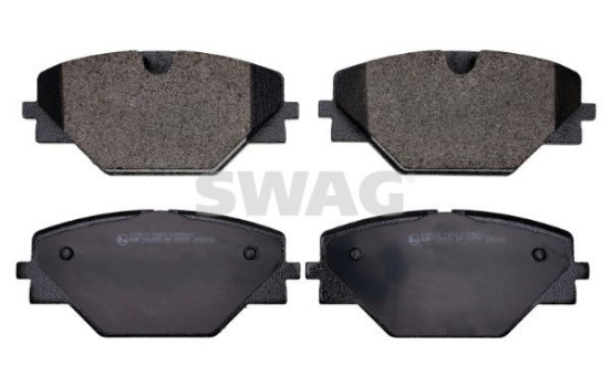 Brake pad set, disc brake 33114610 Swag