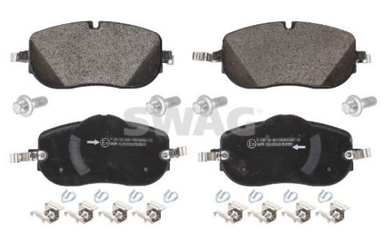 Brake pad set, disc brake 33114808 Swag