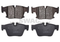 Brake pad set, disc brake 33114817 Swag