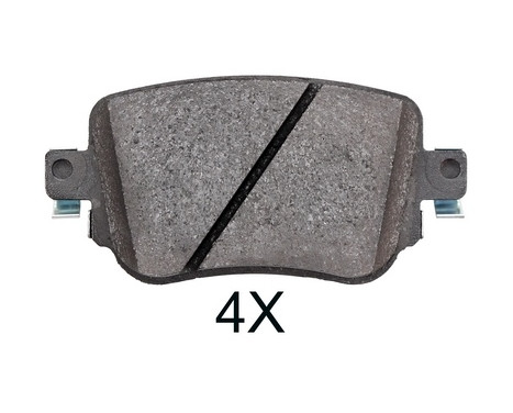 Brake Pad Set, disc brake 35001 ABS