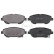 Brake Pad Set, disc brake 35003 ABS, Thumbnail 2