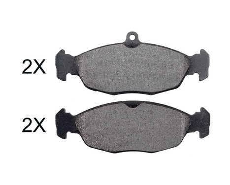 Brake Pad Set, disc brake 35006 ABS