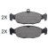 Brake Pad Set, disc brake 35006 ABS