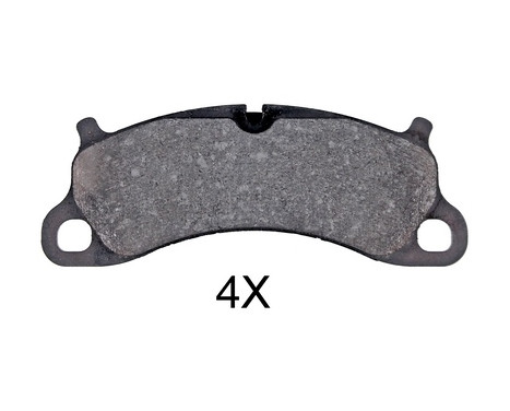 Brake Pad Set, disc brake 35010 ABS