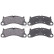 Brake Pad Set, disc brake 35010 ABS, Thumbnail 2