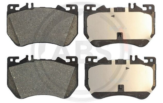 Brake pad set, disc brake 35011 ABS