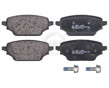 Brake pad set, disc brake 35012 ABS