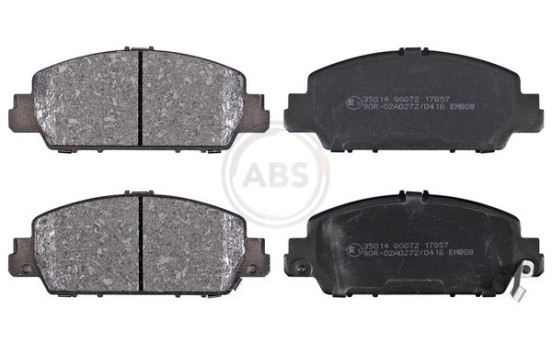 Brake Pad Set, disc brake 35014 ABS, Image 2