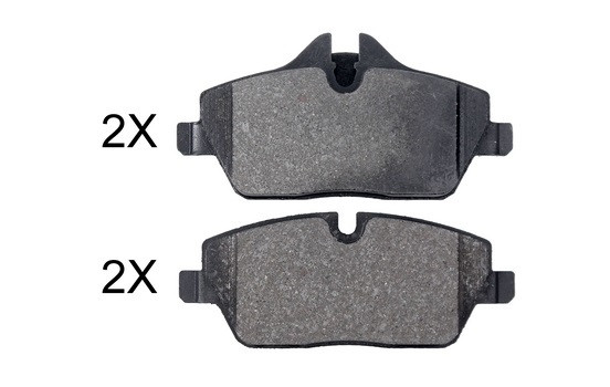 Brake Pad Set, disc brake 35016 ABS