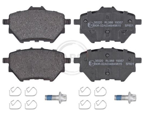 Brake Pad Set, disc brake 35020 ABS, Image 2