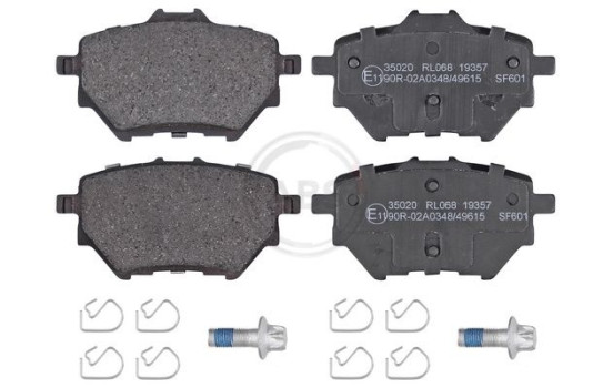 Brake Pad Set, disc brake 35020 ABS, Image 2