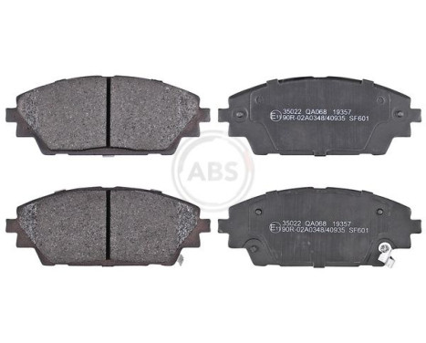 Brake Pad Set, disc brake 35022 ABS, Image 2