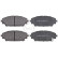 Brake Pad Set, disc brake 35022 ABS, Thumbnail 2