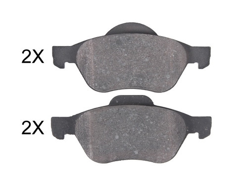 Brake Pad Set, disc brake 35023 ABS