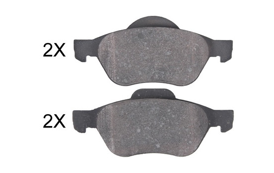 Brake Pad Set, disc brake 35023 ABS