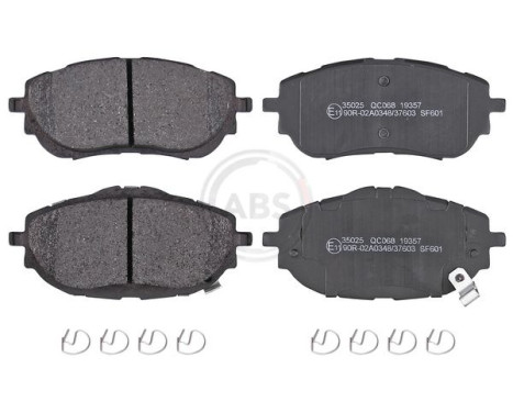 Brake Pad Set, disc brake 35025 ABS, Image 2