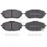 Brake Pad Set, disc brake 35025 ABS, Thumbnail 2