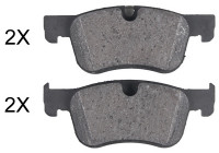 Brake Pad Set, disc brake 35029 ABS