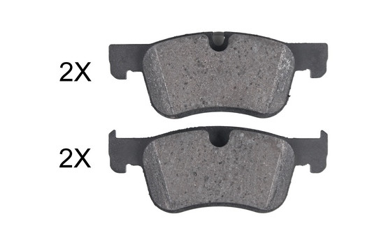 Brake Pad Set, disc brake 35029 ABS