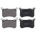 Brake Pad Set, disc brake 35034 ABS, Thumbnail 2