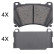 Brake Pad Set, disc brake 35036 ABS