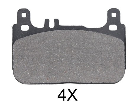 Brake Pad Set, disc brake 35038 ABS