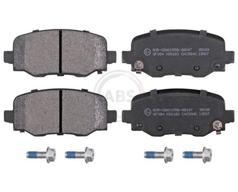Brake Pad Set, disc brake 35039 ABS, Image 2