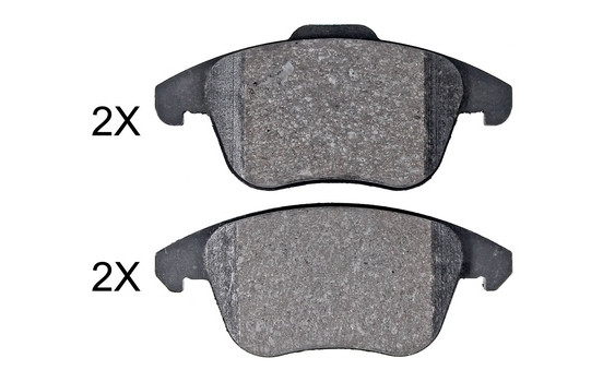 Brake Pad Set, disc brake 35040 ABS
