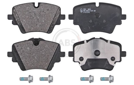 Brake pad set, disc brake 35041 ABS
