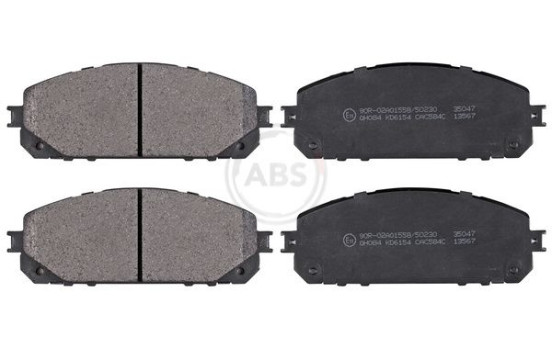 Brake Pad Set, disc brake 35047 ABS, Image 2