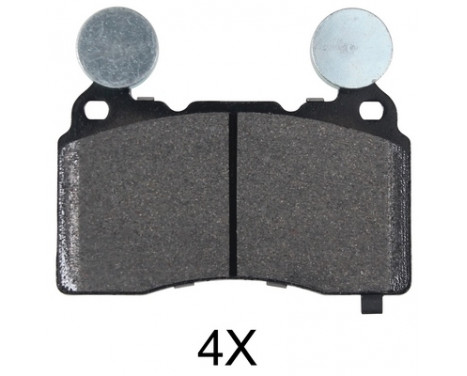 Brake Pad Set, disc brake 35051 ABS