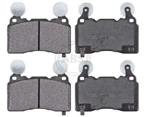 Brake Pad Set, disc brake 35051 ABS, Image 2