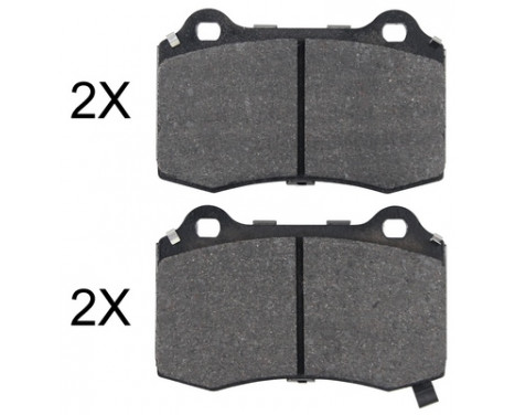 Brake Pad Set, disc brake 35052 ABS