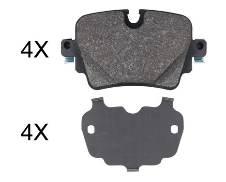 Brake Pad Set, disc brake 35053 ABS