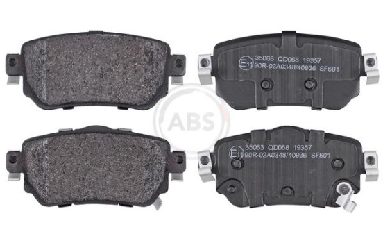 Brake Pad Set, disc brake 35063 ABS, Image 2
