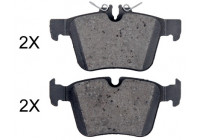 Brake Pad Set, disc brake 35073 ABS