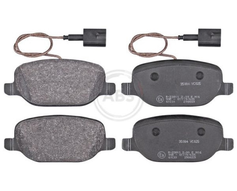 Brake Pad Set, disc brake 35084 ABS, Image 2