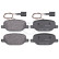 Brake Pad Set, disc brake 35084 ABS, Thumbnail 2