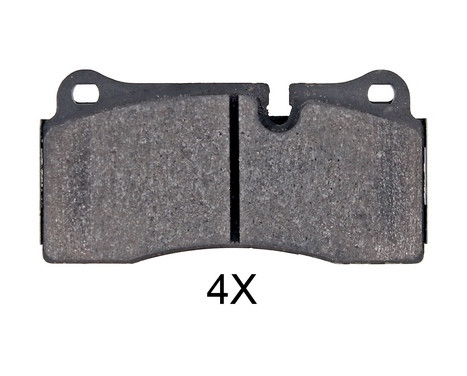 Brake Pad Set, disc brake 35085 ABS