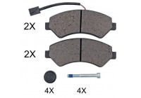 Brake Pad Set, disc brake 35090 ABS