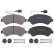 Brake Pad Set, disc brake 35090 ABS, Thumbnail 2