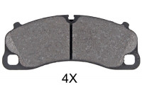 Brake Pad Set, disc brake 35094 ABS