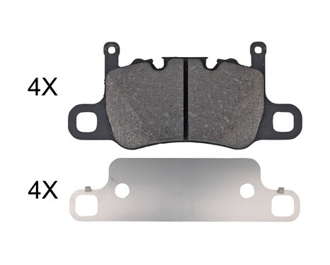 Brake Pad Set, disc brake 35095 ABS